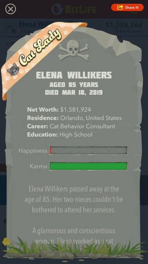 BitLife Ribbons Tips: How to Get the Cat Lady Ribbon.